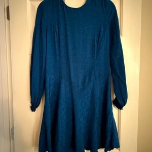 & Other Stories Royal Blue Dress